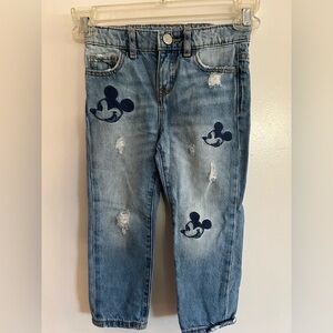 GAP Kids Light Blue Jeans with Character Design